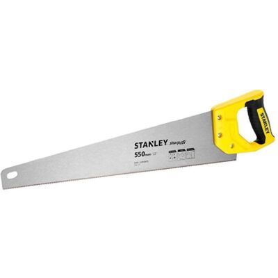 Stanley Scie, Serrucho universel 22"/550mm 11TPI - Publicité Stanley Scie, Serrucho universel 22"/550mm 11TPI - Publicité