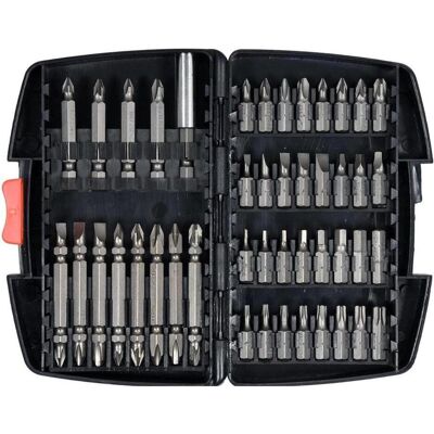 Yato, Embouts, nozzle set 45 pcs (YT-04620) (Cruciforme Phillips PH, Cruciforme Pozidriv PZ) - Publicité Yato, Embouts, nozzle set 45 pcs (YT-04620) (Cruciforme Phillips PH, Cruciforme Pozidriv PZ) - Publicité