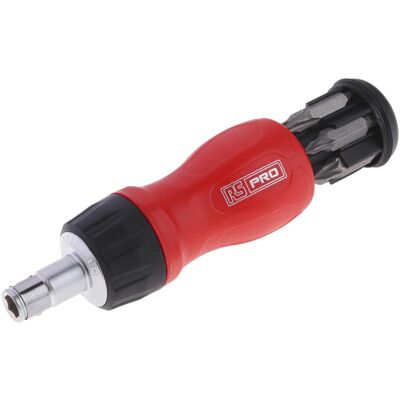 Set d'embouts de tournevis RS PRO - 7 pièces, Phillips, Pozidriv, Plat, Torx - Publicité Set d'embouts de tournevis RS PRO - 7 pièces, Phillips, Pozidriv, Plat, Torx - Publicité