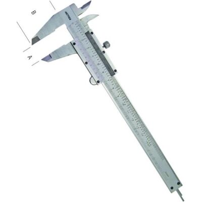 Metrica, Outils de mesure, MT-10075 Pied à coulisse de précision 150 mm avec échelles graduées en mm et en pouces (15 cm) - Publicité Metrica, Outils de mesure, MT-10075 Pied à coulisse de précision 150 mm avec échelles graduées en mm et en pouces (15 cm) - Publicité
