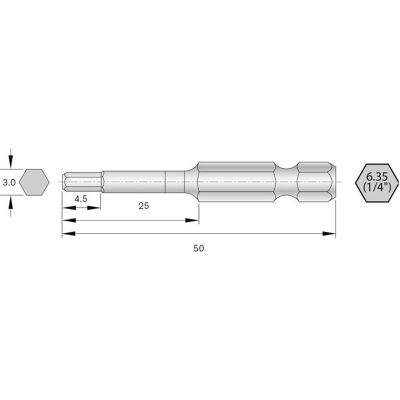 Bernstein, Embouts, Tools for Electronics 6-HX30-50 Bit-Set HRC-Stahl hochlegiert E 6.3 - Publicité Bernstein, Embouts, Tools for Electronics 6-HX30-50 Bit-Set HRC-Stahl hochlegiert E 6.3 - Publicité