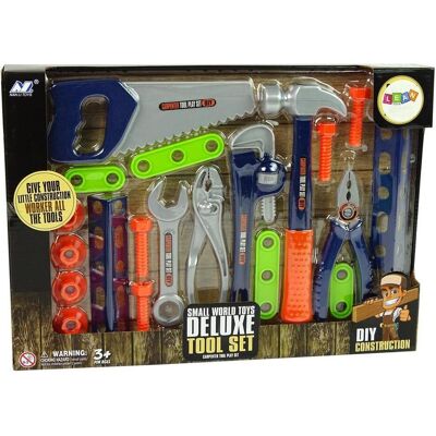Lean Toys DIY Kit - Marteau, Scie, Clé - Construction Créative - Publicité Lean Toys DIY Kit - Marteau, Scie, Clé - Construction Créative - Publicité