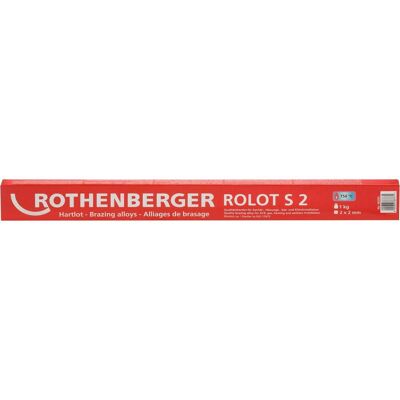 Rothenberger ROLOT S2 - 2x2x500mm - 1kg - Accessoire pour fer à souder - Publicité Rothenberger ROLOT S2 - 2x2x500mm - 1kg - Accessoire pour fer à souder - Publicité