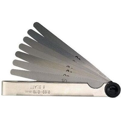 Outil de mesure - 20 lames, verrouillable - 0,05-1,00mm - Publicité Outil de mesure - 20 lames, verrouillable - 0,05-1,00mm - Publicité