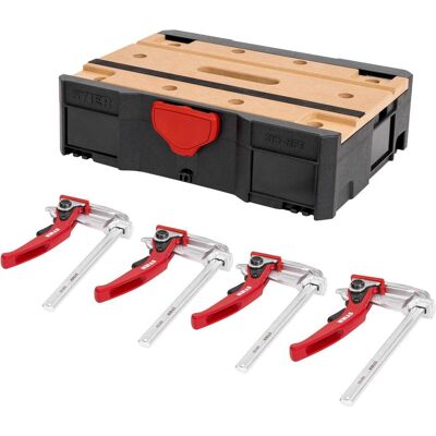 Stier, Malette à outils, Systainer- Set MFT T-Loc + serre-joints à levier 5 pièces (5 pièces) - Publicité Stier, Malette à outils, Systainer- Set MFT T-Loc + serre-joints à levier 5 pièces (5 pièces) - Publicité