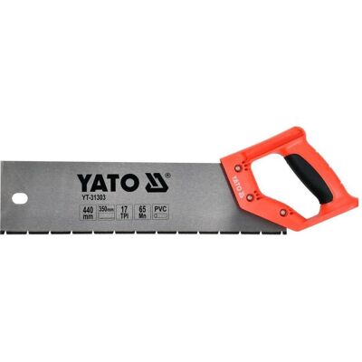 Yato, Scie, Scie à main 350mm pour PVC (YT-31303) - Publicité Yato, Scie, Scie à main 350mm pour PVC (YT-31303) - Publicité