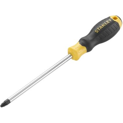 Stanley Tournevis, STHT16164-0 Cushiongrip-Schraubendreher Pozidriv PZ3 x 150mm - Publicité Stanley Tournevis, STHT16164-0 Cushiongrip-Schraubendreher Pozidriv PZ3 x 150mm - Publicité