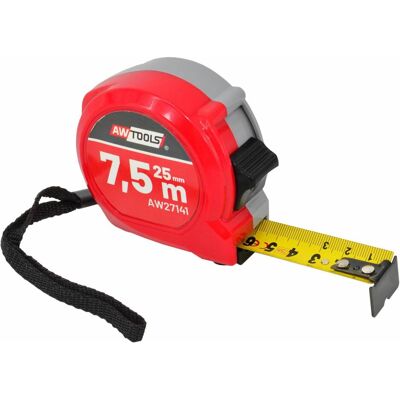Awtools, Outil de mesure de longueur, Kompaktes ABS-2-Stopp-Massband (7.50 m) - Publicité Awtools, Outil de mesure de longueur, Kompaktes ABS-2-Stopp-Massband (7.50 m) - Publicité