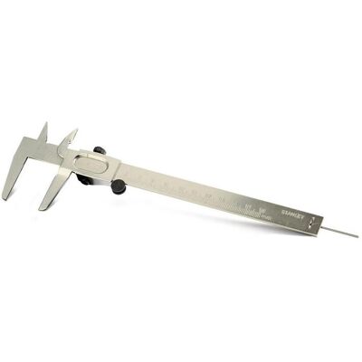 Stanley Outils de mesure, Pieds à Coulisse Type Universel 1/10 (15 cm) - Publicité Stanley Outils de mesure, Pieds à Coulisse Type Universel 1/10 (15 cm) - Publicité