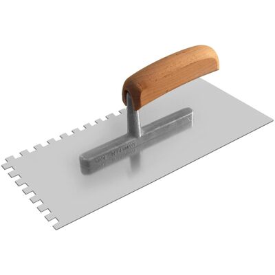 Tectool - GLÄTTEKELLE E8 - Bois - 280x130x0,7mm - Truelle - Publicité Tectool - GLÄTTEKELLE E8 - Bois - 280x130x0,7mm - Truelle - Publicité