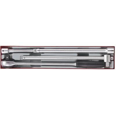 Ensemble de Clés à Cliquet Teng Tools - 3/4" avec Extensions - 4 pièces - Publicité Ensemble de Clés à Cliquet Teng Tools - 3/4" avec Extensions - 4 pièces - Publicité