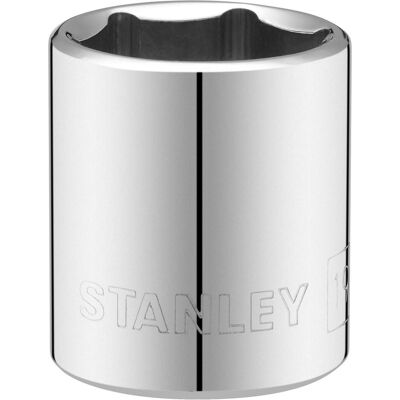 Stanley Clé à douille + douilles, 3/8 Douille 6 pans 19 mm (3/8") - Publicité Stanley Clé à douille + douilles, 3/8 Douille 6 pans 19 mm (3/8") - Publicité