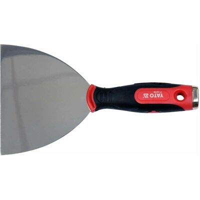 Yato, Truelle + spatule, ESPACE EN ACIER INOXYDABLE, FOND 125 mm YT-52760 (12.50 cm) - Publicité Yato, Truelle + spatule, ESPACE EN ACIER INOXYDABLE, FOND 125 mm YT-52760 (12.50 cm) - Publicité
