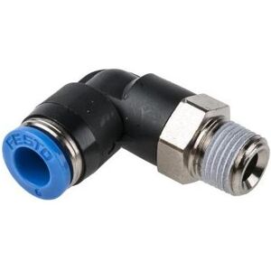 Festo, Technique de raccordement des tubes, Push-in Elbow Fitting, Male R1/8, 6mm (Connexion angulaire) - Publicité Festo, Technique de raccordement des tubes, Push-in Elbow Fitting, Male R1/8, 6mm (Connexion angulaire) - Publicité