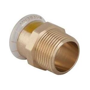 Geberit Technique de raccordement des tubes, Złączka Mapress cuivre gaz 18mm przejściowa su GZ 1/2" (34667) (Raccord de tuyauterie) - Publicité Geberit Technique de raccordement des tubes, Złączka Mapress cuivre gaz 18mm przejściowa su GZ 1/2" (34667) (Raccord de tuyauterie) - Publicité