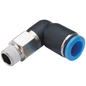 Tru Components, Technique de raccordement des tubes, Raccord coudé GPL8-01 Ø du tube : 8 mm Dimension du filetage : R1/8 1 pc. (Connexion angulaire) - Publicité Tru Components, Technique de raccordement des tubes, Raccord coudé GPL8-01 Ø du tube : 8 mm Dimension du filetage : R1/8 1 pc. (Connexion angulaire) - Publicité