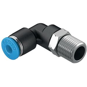 Festo, Technique de raccordement des tubes, Push-in Elbow Fitting, Male R3/8, 6mm - Publicité Festo, Technique de raccordement des tubes, Push-in Elbow Fitting, Male R3/8, 6mm - Publicité