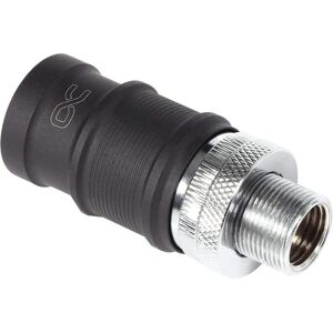 Alphacool ANK ES Raccord Rapide BLH1A PushIn Female FF avec Raccord Passe-Cloison, Raccord, Noir, Argent - Publicité Alphacool ANK ES Raccord Rapide BLH1A PushIn Female FF avec Raccord Passe-Cloison, Raccord, Noir, Argent - Publicité
