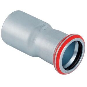Geberit Technique de raccordement des tubes, Mapress acier au carbone Réduction avec extrémité à insérer d88,9-76,1 galvanisée (Raccord à sertir) - Publicité Geberit Technique de raccordement des tubes, Mapress acier au carbone Réduction avec extrémité à insérer d88,9-76,1 galvanisée (Raccord à sertir) - Publicité