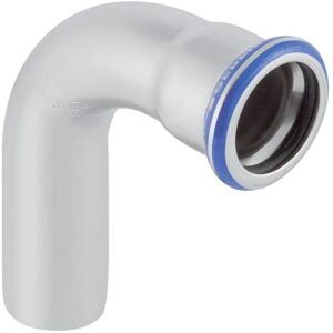 Geberit Technique de raccordement des tubes, Courbure à 90 degrés en acier inoxydable 88,9 mm Douille / mamelon mapress (Connexion angulaire) - Publicité Geberit Technique de raccordement des tubes, Courbure à 90 degrés en acier inoxydable 88,9 mm Douille / mamelon mapress (Connexion angulaire) - Publicité