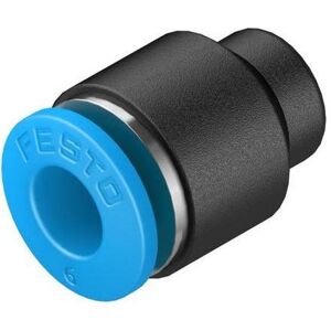 Festo, Technique de raccordement des tubes, Obturateur, air comprimé / eau, polybutylène téréphtalate (PBT), 18.5mm, Ø6 mm, raccord instantané (Raccord de tuyauterie) - Publicité Festo, Technique de raccordement des tubes, Obturateur, air comprimé / eau, polybutylène téréphtalate (PBT), 18.5mm, Ø6 mm, raccord instantané (Raccord de tuyauterie) - Publicité