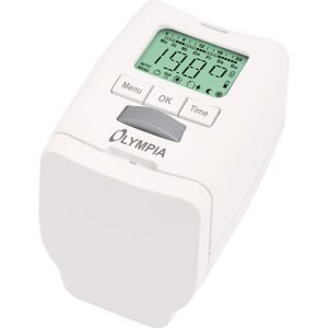 Olympia HT 430-22 Thermostat de radiateur blanc - Contrôle du chauffage - Publicité Olympia HT 430-22 Thermostat de radiateur blanc - Contrôle du chauffage - Publicité