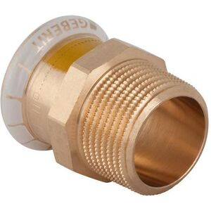 Geberit Technique de raccordement des tubes, Złączka przejściowa Mapress cuivre gaz GZ 22mm x 3/4" (34670) (Raccord de tuyauterie) - Publicité Geberit Technique de raccordement des tubes, Złączka przejściowa Mapress cuivre gaz GZ 22mm x 3/4" (34670) (Raccord de tuyauterie) - Publicité