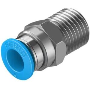 Festo, Technique de raccordement des tubes, Raccord, air comprimé, laiton, 26.6mm, R1/4″, vis sans tête (Raccord de tuyauterie) - Publicité Festo, Technique de raccordement des tubes, Raccord, air comprimé, laiton, 26.6mm, R1/4″, vis sans tête (Raccord de tuyauterie) - Publicité
