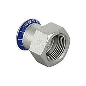 Geberit Technique de raccordement des tubes, Mapress Raccord en acier inoxydable 22 mm, Transition 3/4 "(31806) (Raccord à sertir) - Publicité Geberit Technique de raccordement des tubes, Mapress Raccord en acier inoxydable 22 mm, Transition 3/4 "(31806) (Raccord à sertir) - Publicité