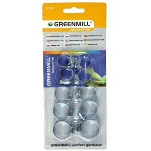 GREENMILL - Coliers de tuyau - 1/2" - 5/8" - Publicité GREENMILL - Coliers de tuyau - 1/2" - 5/8" - Publicité