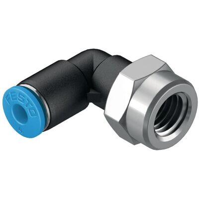 Festo, Technique de raccordement des tubes, Push-in Elbow Fitting, Female G3/8, 8mm - Publicité Festo, Technique de raccordement des tubes, Push-in Elbow Fitting, Female G3/8, 8mm - Publicité