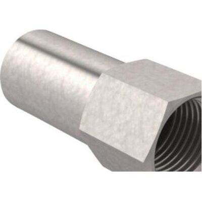 Geberit Technique de raccordement des tubes, Mapress acier inoxydable Raccord avec filetage intérieur et extrémité d'insertion, d54-Rp1/2 (Raccord à sertir) - Publicité Geberit Technique de raccordement des tubes, Mapress acier inoxydable Raccord avec filetage intérieur et extrémité d'insertion, d54-Rp1/2 (Raccord à sertir) - Publicité