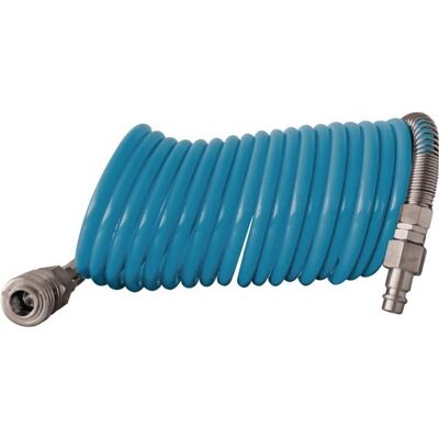 EWO Ensemble de Tuyaux Spiraux - 4mm/6mm - 2.5m - Connecteurs en Acier - Résistant aux Gaz - Publicité EWO Ensemble de Tuyaux Spiraux - 4mm/6mm - 2.5m - Connecteurs en Acier - Résistant aux Gaz - Publicité