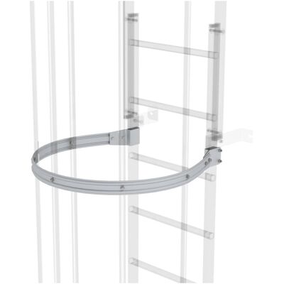 Munk Günzburger Steigtechnik Rückenschutzbügel - Diamètre 700mm - Protecteur pour échelle - Publicité Munk Günzburger Steigtechnik Rückenschutzbügel - Diamètre 700mm - Protecteur pour échelle - Publicité