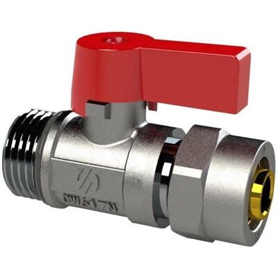Arco, Vanne, VALVE MINI 1/2X16MM M RED HANDLE - Publicité Arco, Vanne, VALVE MINI 1/2X16MM M RED HANDLE - Publicité