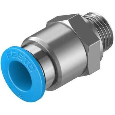 Festo, Technique de raccordement des tubes, Push-in Fitting, Male G1/8, 8mm (Raccord de tuyauterie) - Publicité Festo, Technique de raccordement des tubes, Push-in Fitting, Male G1/8, 8mm (Raccord de tuyauterie) - Publicité