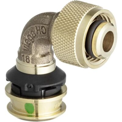 Coude de transition Viega Prevista Dry Raxofix - 90° avec contour SC Modèle 5316.8 - Publicité Coude de transition Viega Prevista Dry Raxofix - 90° avec contour SC Modèle 5316.8 - Publicité