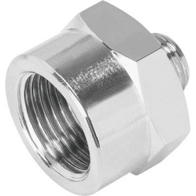 Festo, Technique de raccordement des tubes, Raccord réducteur 8030317 NPFC-R-G38-G14-FM Filetage: G3/8", G1/4" 1 pc. Publicité Festo, Technique de raccordement des tubes, Raccord réducteur 8030317 NPFC-R-G38-G14-FM Filetage: G3/8", G1/4" 1 pc. Publicité