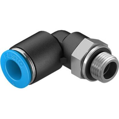 Festo, Technique de raccordement des tubes, Push-in Elbow Fitting, Male G1/8, 8mm - Publicité Festo, Technique de raccordement des tubes, Push-in Elbow Fitting, Male G1/8, 8mm - Publicité
