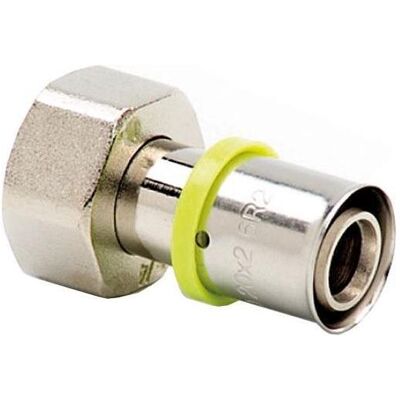 Arco, Technique de raccordement des tubes, FEMALE COUPLING SWIVEL NUT 16X2,00 -1/2F (Raccord de tuyaux) - Publicité Arco, Technique de raccordement des tubes, FEMALE COUPLING SWIVEL NUT 16X2,00 -1/2F (Raccord de tuyaux) - Publicité