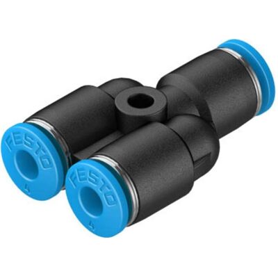 Festo, Technique de raccordement des tubes, Push in Y Connector, 4mm (Raccord de tuyauterie) - Publicité Festo, Technique de raccordement des tubes, Push in Y Connector, 4mm (Raccord de tuyauterie) - Publicité
