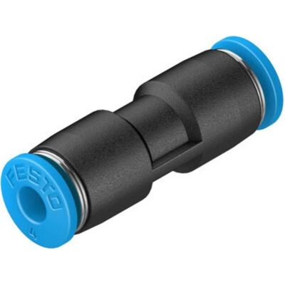 Festo, Technique de raccordement des tubes, Push-in Connector 4mm to 4mm (Raccord de tuyauterie) - Publicité Festo, Technique de raccordement des tubes, Push-in Connector 4mm to 4mm (Raccord de tuyauterie) - Publicité