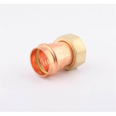 Magni, Technique de raccordement des tubes, HS Verschraubung Press Copper AQUAGAS V 22mmx3/4, IG, Messing (Raccord à sertir) - Publicité Magni, Technique de raccordement des tubes, HS Verschraubung Press Copper AQUAGAS V 22mmx3/4, IG, Messing (Raccord à sertir) - Publicité