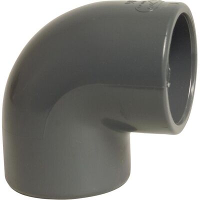 Magni, Technique de raccordement des tubes, PVC-U coude 90° 63 mm manchon à coller 16bar Gr (Connexion angulaire) - Publicité Magni, Technique de raccordement des tubes, PVC-U coude 90° 63 mm manchon à coller 16bar Gr (Connexion angulaire) - Publicité