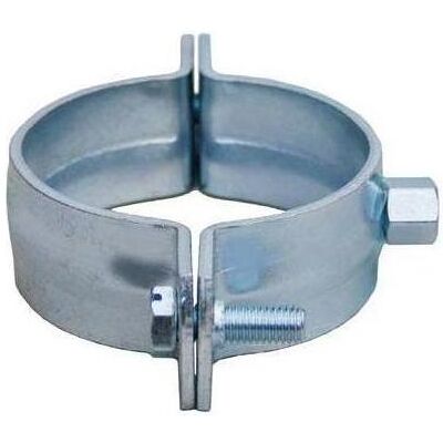 Collier de Tuyau Loro DN 100 - Acier Zingué - Filetage M 10 - Pour Plomberie - Publicité Collier de Tuyau Loro DN 100 - Acier Zingué - Filetage M 10 - Pour Plomberie - Publicité