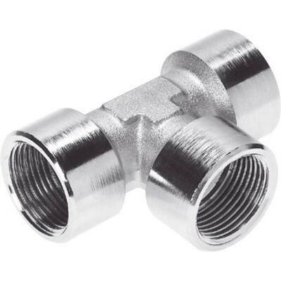 Festo, Technique de raccordement des tubes, Raccord en T 8030235 NPFC-T-3G18-F Filetage G1/8" G1/8" 1 pc. (Connexion en T) - Publicité Festo, Technique de raccordement des tubes, Raccord en T 8030235 NPFC-T-3G18-F Filetage G1/8" G1/8" 1 pc. (Connexion en T) - Publicité