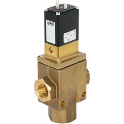 Vanne Bürkert 361872 6430 - Vanne électrovalve 76mm Haute pression - Publicité Vanne Bürkert 361872 6430 - Vanne électrovalve 76mm Haute pression - Publicité