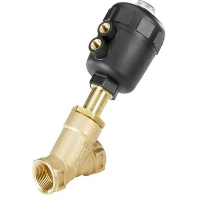 Bürkert, Raccord de tuyau + connecteur de tuyau, 3/4" Angle Valve,0-16 bar, for Liquid - Publicité Bürkert, Raccord de tuyau + connecteur de tuyau, 3/4" Angle Valve,0-16 bar, for Liquid - Publicité