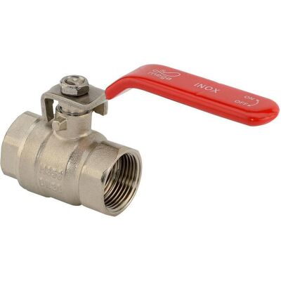 Cemo, Raccord de tuyau + connecteur de tuyau, Robinet de vidange 3/4" laiton nickelé (Arrêt d'eau) - Publicité Cemo, Raccord de tuyau + connecteur de tuyau, Robinet de vidange 3/4" laiton nickelé (Arrêt d'eau) - Publicité