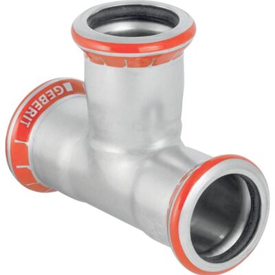Geberit Technique de raccordement des tubes, Mapress acier au carbone lisse three-pronged DN 65 (21009) - Publicité Geberit Technique de raccordement des tubes, Mapress acier au carbone lisse three-pronged DN 65 (21009) - Publicité